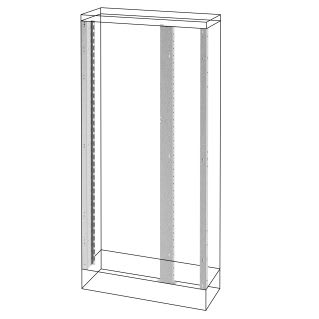 GEWISS - GEWGWD3161 QDX 630H PAVIM MONT ANT 600+300X2000X400