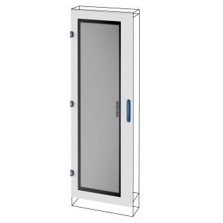 GEWISS - GEWGWD3201 PORTA IN VETRO - QDX 630/1600 H - 600X2000MM