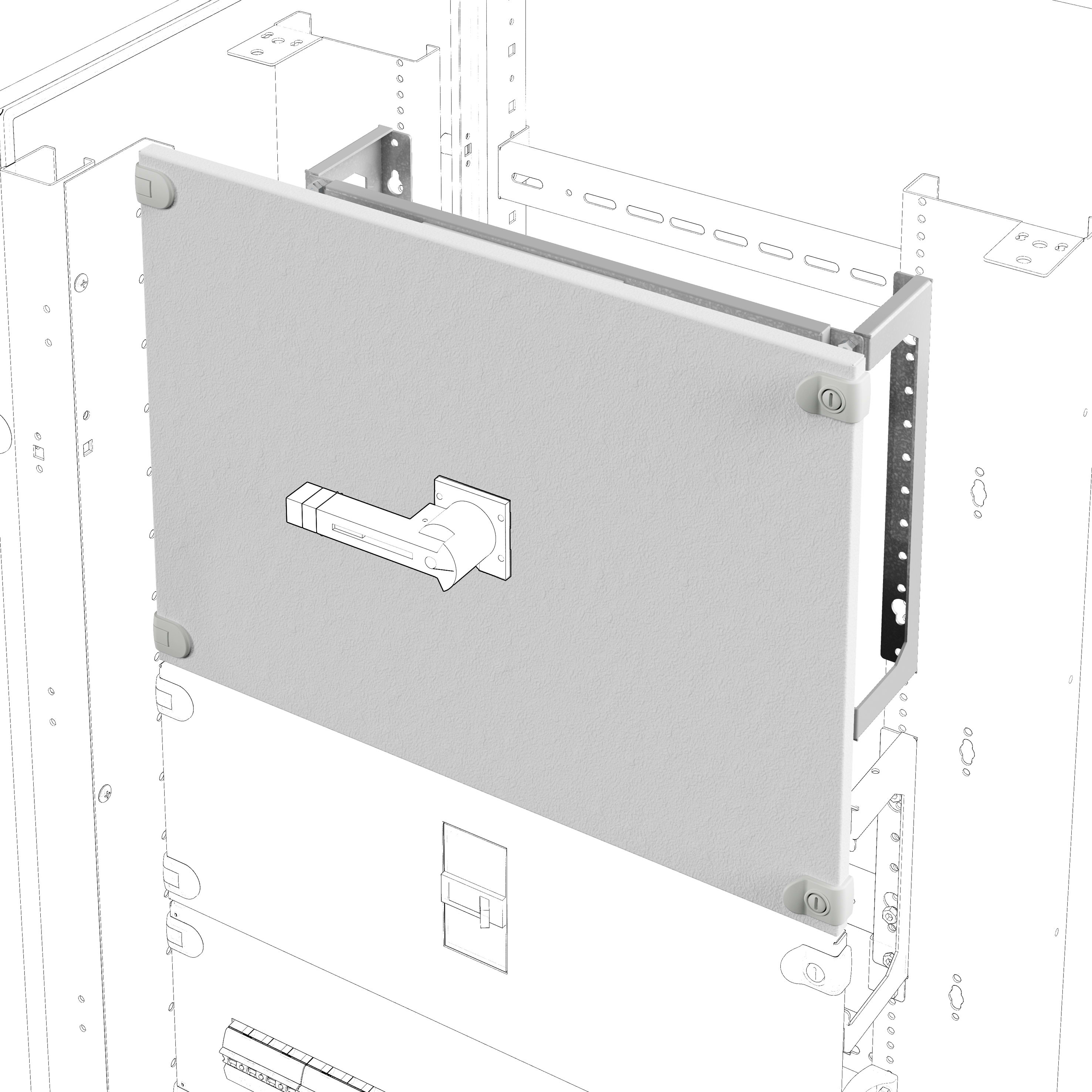 GEWISS - GEWGWD3551 KIT MSS250 600X300 ORIZ/VERT