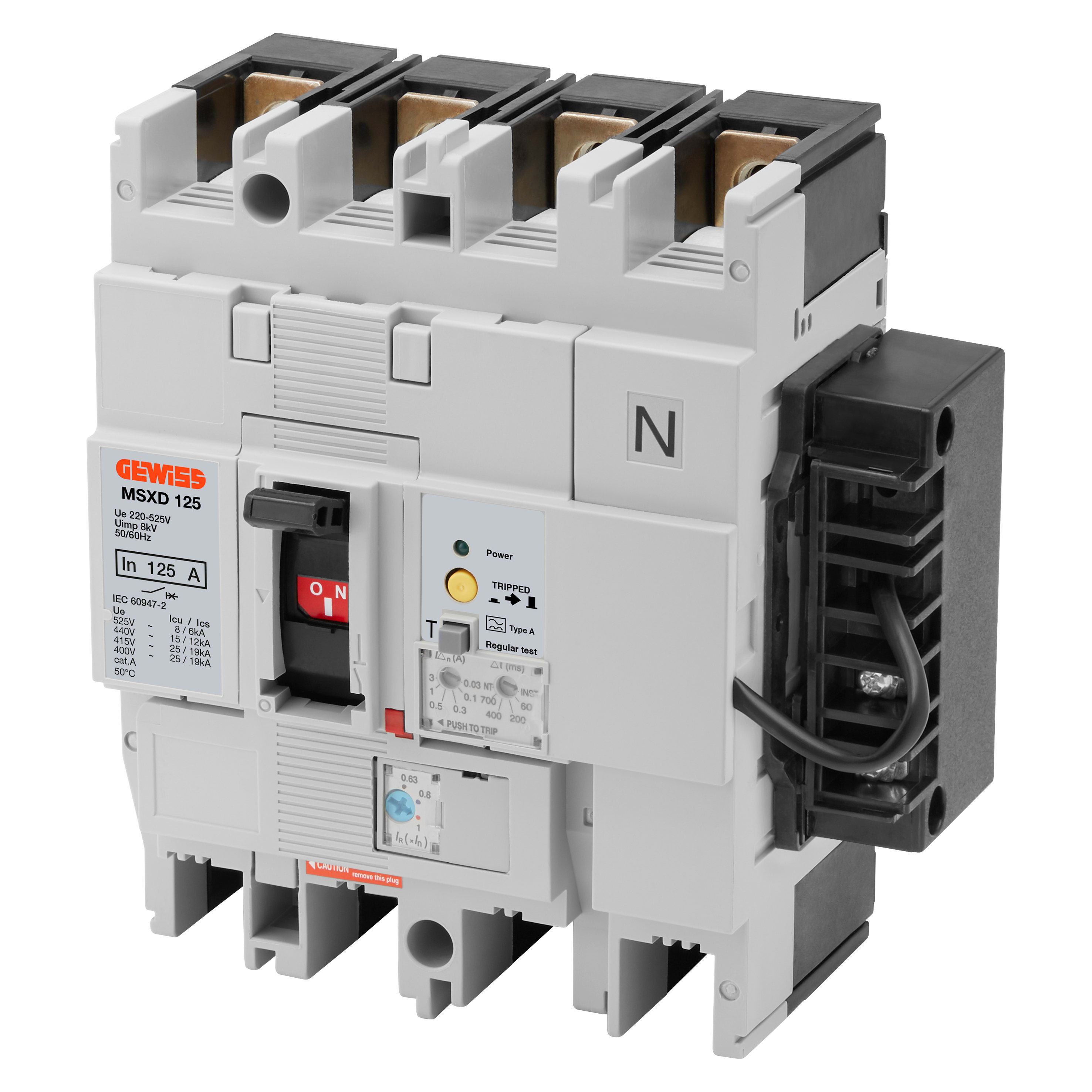 GEWISS - GEWGWD8510 SGANCIATORE APERTURA PER MSXD 125-250