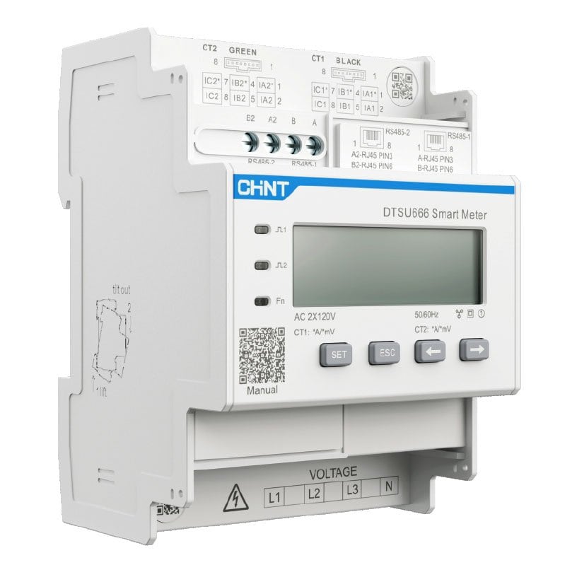 OMNISUN SRL - OMXGWTPM6CTAC250 ENERGY METER TRIFASE CON 6X TA 250A