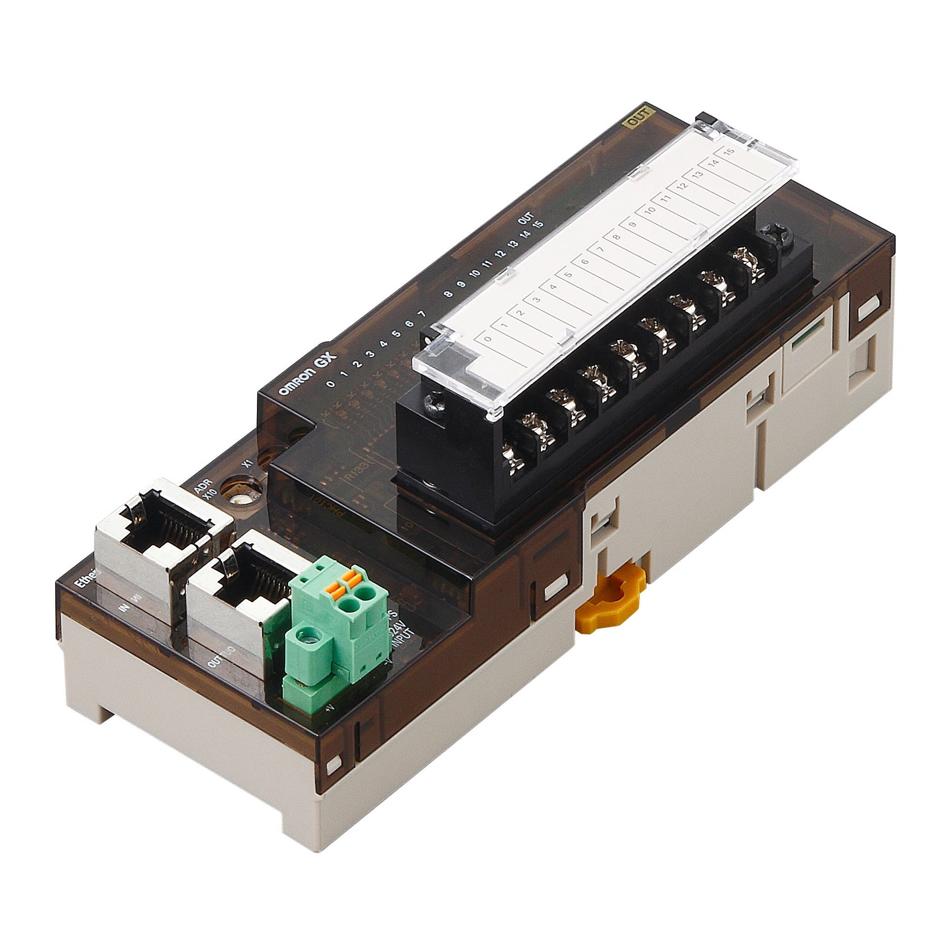 OMRON - OMRGXMD1621 I/O REMOTO- MODULO DA 8 INGRESSI E 8 USC