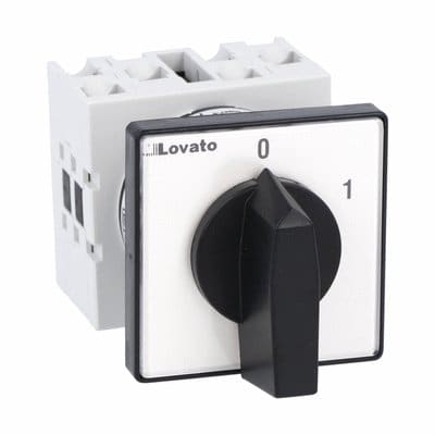 LOVATO - LOVGX2003U INT. RIT. MOLL 3P 20A MONT. FRONT 48X48