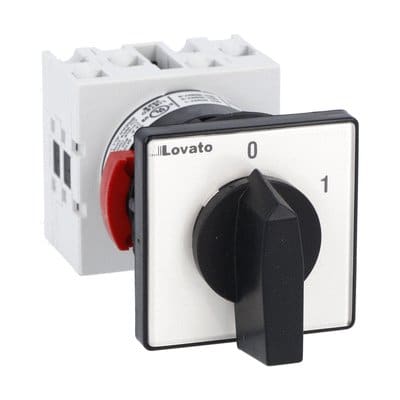 LOVATO - LOVGX2092U47 INT. 4P 20A MON. FR. A SCATTO D22 48X48