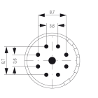 WEIDMULLER - WEI1224490000 SAI-M23-SE-9-F
