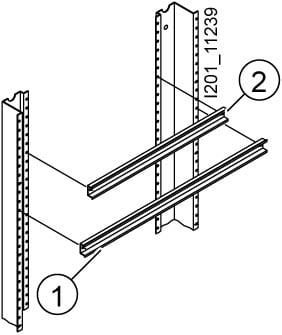 SIEMENS - SIE8GF9673 SUPPORTO MORSETT.ORIZZ.LUNGA B600