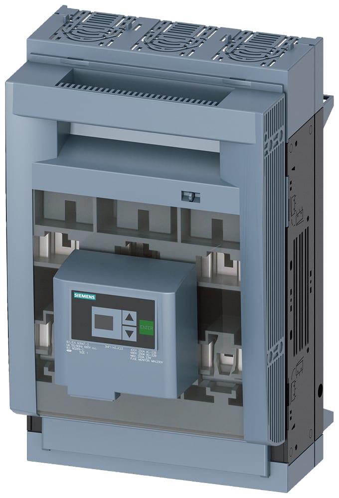 SIEMENS - SIE3NP11431JC23 SEZ.FUS.NH1 250A 60MM RITTAL MORS.EFM20