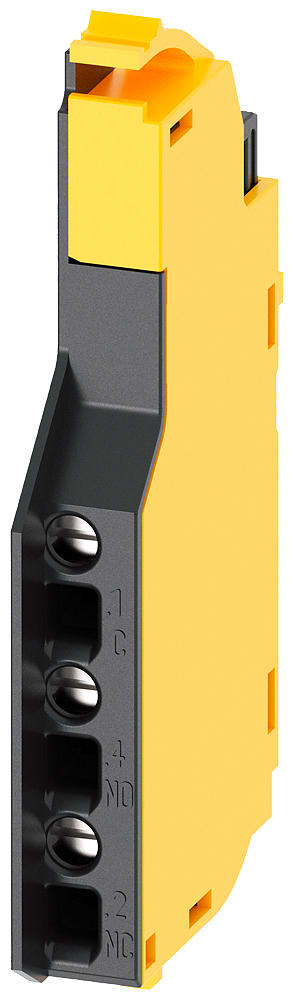 SIEMENS - SIE3VA99780AB12 Blocchetto di contatti di segnalazione intervento, contatti CO, tipo HQ (7mm) per 3VA4/5/6