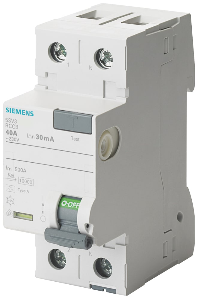 SIEMENS - SIE5SV36166 DIFF. 2P 63A 0,3A TIPO A