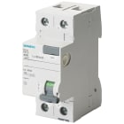 SIEMENS - SIE5SV46120 Interruttore differenziale, a 2 poli, tipo AC, In: 25 A, 300 mA, Un AC: 230 V