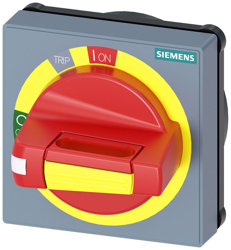 SIEMENS - SIE8UD17210AB15 Operatore con mostrina frontale arresto di emergenza senza compensazione della tolleranza, accessorio per: 3VA1/2