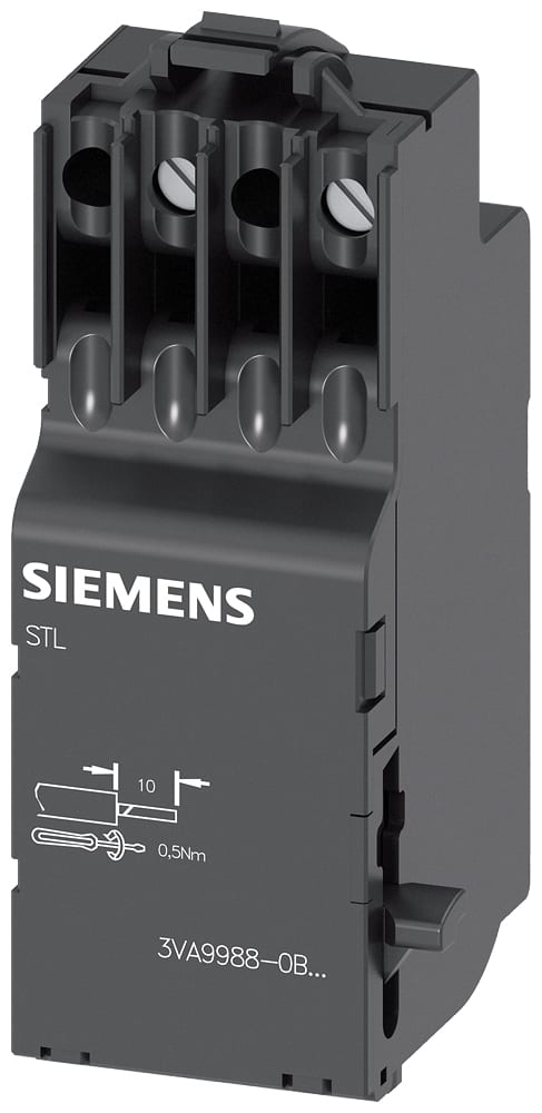 SIEMENS - SIE3VA99880BM10 Bobina a lancio di corrente a sinistra per interblocco elettrico DC 24 V, accessorio