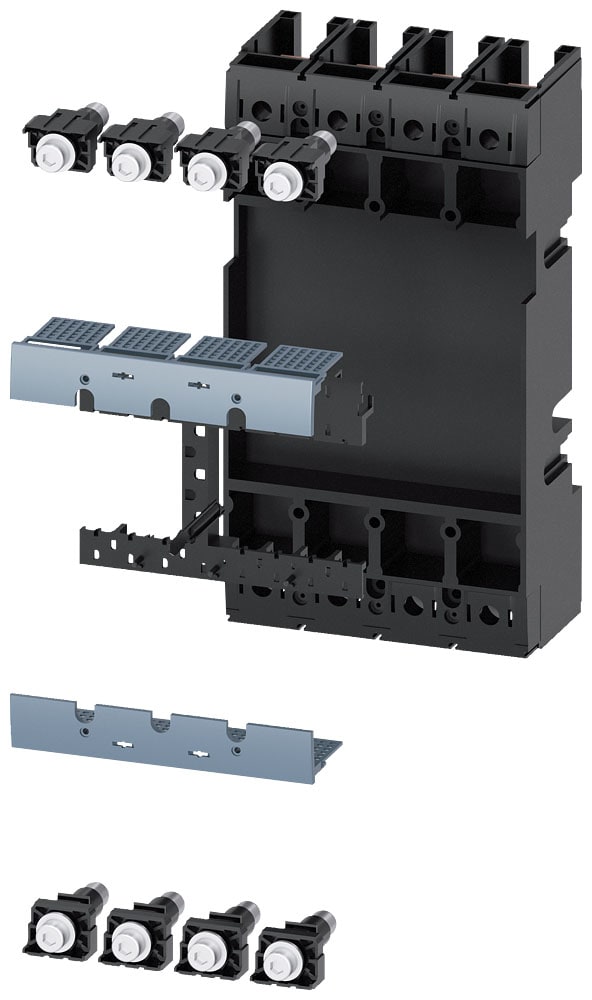 SIEMENS - SIE3VA91240KP00 BASE RIMOV. COMPLETA 3VA20/1/2 4P
