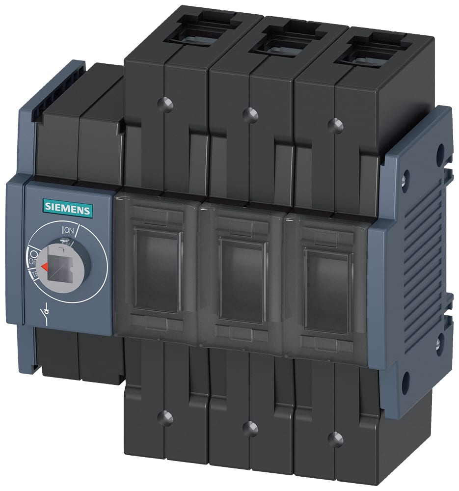 SIEMENS - SIE3KD34302NE100 Sezionatore sottocarico 160 A grand. costr. 2, a 3 poli, comando frontale a sinistra, apparecchio di base