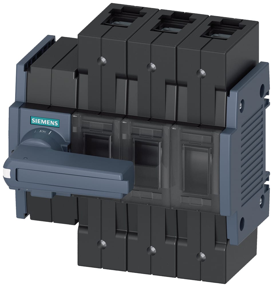 SIEMENS - SIE3KD34322NE100 Sezionatore sottocarico 160 A grand. costr. 2, a 3 poli, comando frontale a sinistra, apparecchio completo