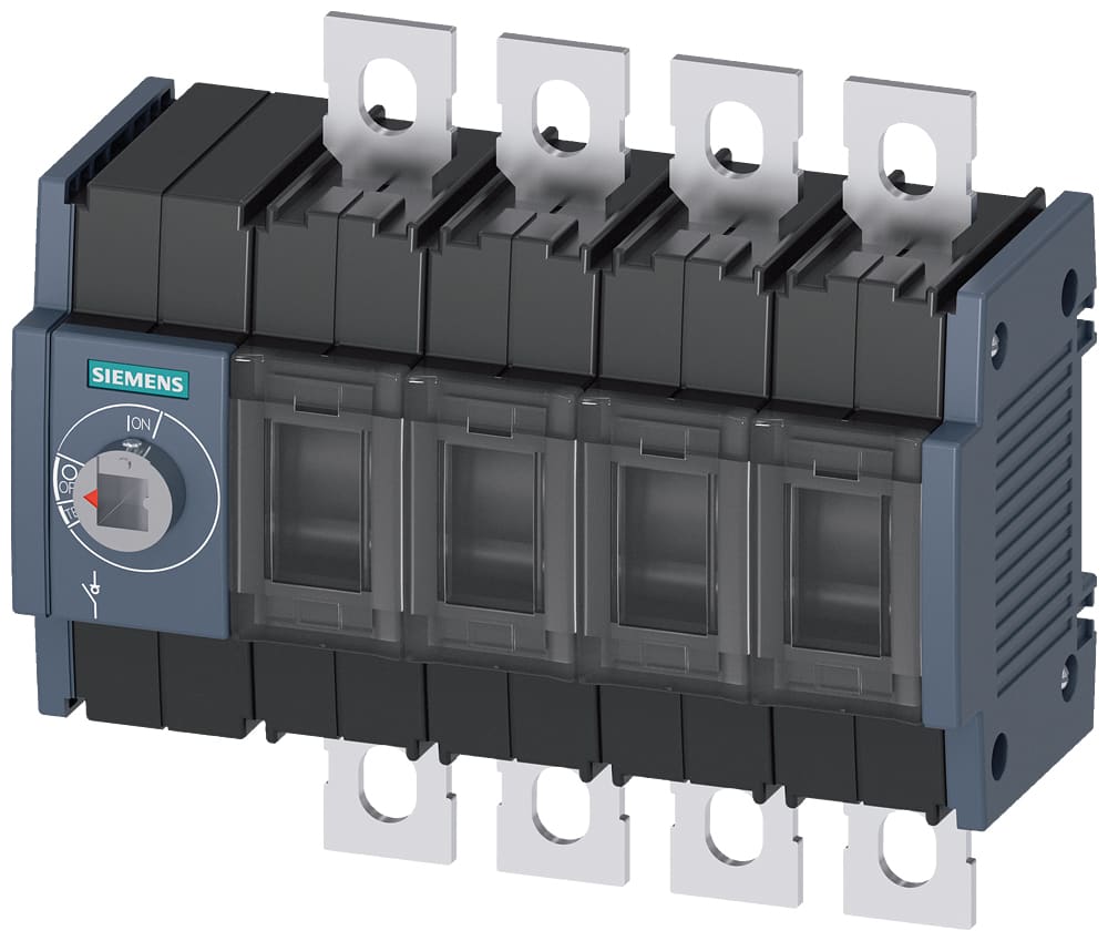 SIEMENS - SIE3KD28400NE100 Sezionatore sottocarico 80 A, grand. costr. 2, a 4 poli, comando frontale a sinistra, apparecchio di base