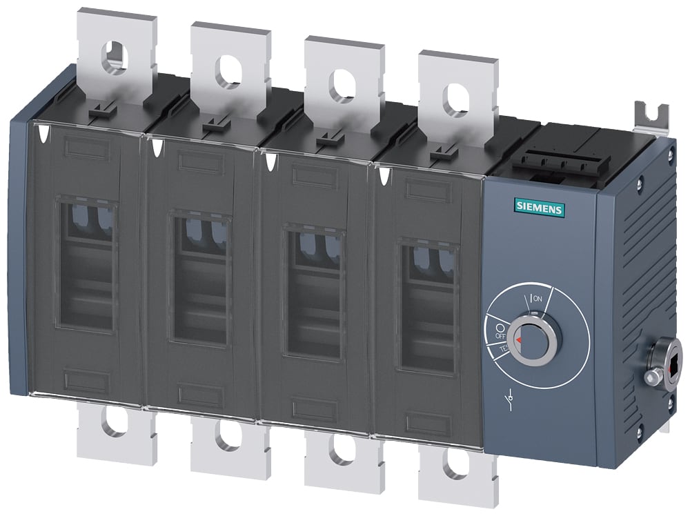 SIEMENS - SIE3KD46440QE400 SEZ. 630A 4P COM. LAT.DX