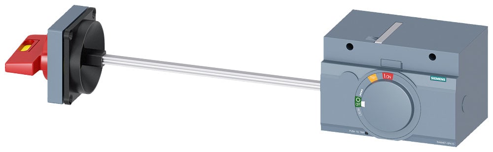 SIEMENS - SIE3VA94670PK15 Comando rotativo laterale OFF di emergenza IEC IP65, accessorio per: 3VA1 400/630 3VA2 400/630