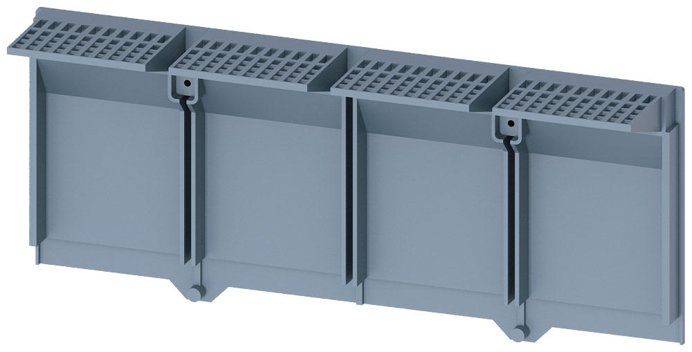 SIEMENS - SIE3VA94810WJ40 Piastra disolamento allungata, a 4 poli, 1 pezzo, accessorio per: 3VA1 400/630 3VA2