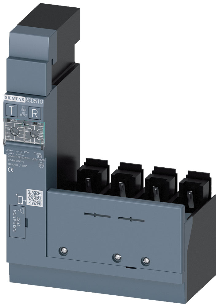 SIEMENS - SIE3VA91140RS20 MODULO RCD510 X 3VA11 4P I=160A U=480V