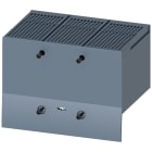 SIEMENS - SIE3VA94810WF30 Calotta coprimorsetti alta, a 3 poli, 1 pezzo, accessorio per: 3VA1 400/630 3VA2