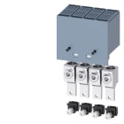 SIEMENS - SIE3VA91540JC12 MORS.X COND.CIRC.+AUX X 3VA1 4P ESTR/RIM