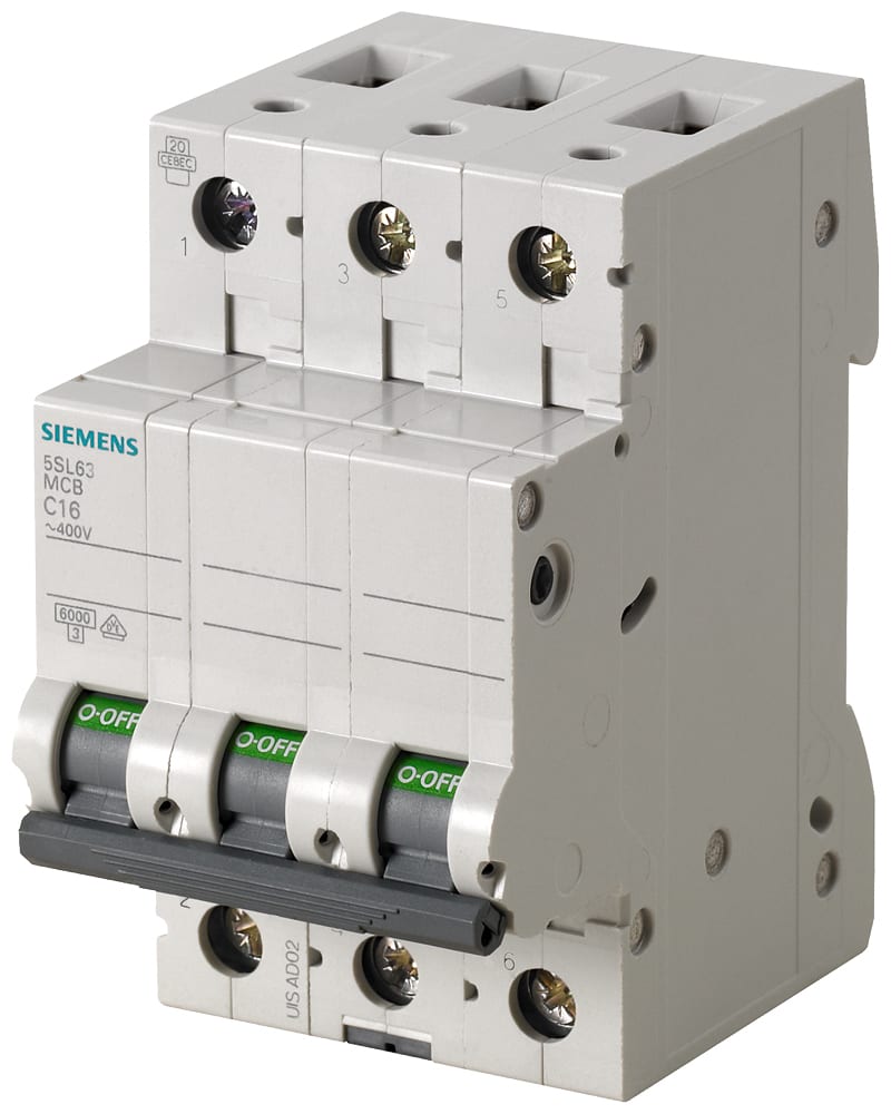 SIEMENS - SIE5SL63256BB INT. MT ICN 6000A, ICU 6KA 3P B25