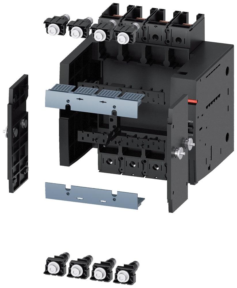 SIEMENS - SIE3VA92140KD00 BASE ESTR. COMPLETA 3VA12 4P