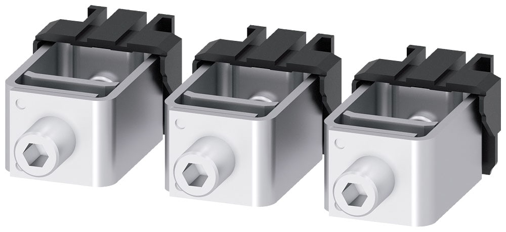 SIEMENS - SIE3VA92530JA12 Morsetto serracavo, 3 pezzi, accessori per: 3VA1 250