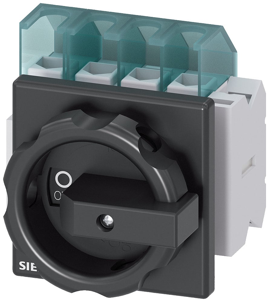 SIEMENS - SIE3LD21032EP51 SENTRON, sezionatore sottocarico 3LD, interruttore principale, a 4 poli, Iu: 25 A