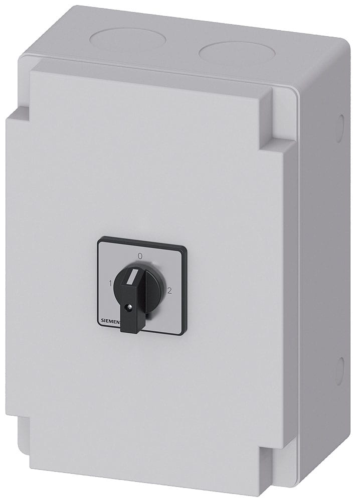 SIEMENS - SIE3LD27667UB01 SENTRON, sezionatore sottocarico 3LD, commutatore, a 3 poli, Iu: 100 A