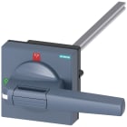 SIEMENS - SIE8UD11513AF21 Comando rotativo bloccoporta Standard, compensazione della tolleranza, 100x100, albero 10x10, Test-0-I