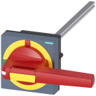 SIEMENS - SIE8UD11513AF25 Comando rotativo bloccoporta OFF di emergenza, compensazione della tolleranza, 100x100, albero 10x10, 0-I