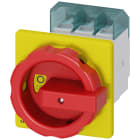 SIEMENS - SIE3LD25550TK53 SENTRON, sezionatore sottocarico 3LD, interruttore di OFF di emergenza, a 3 poli, Iu: 63 A
