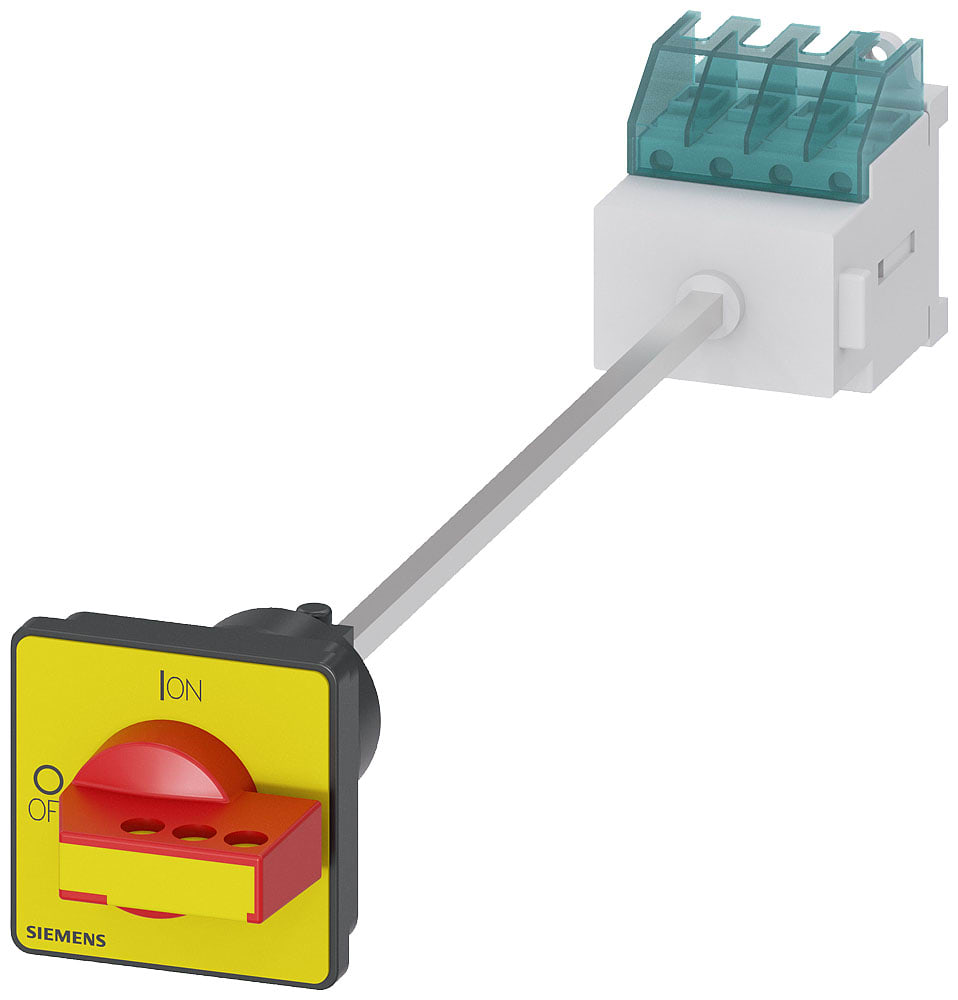 SIEMENS - SIE3LD20171TL13 SENTRON, sezionatore sottocarico 3LD, interruttore di OFF di emergenza, a 4 poli, Iu: 16 A