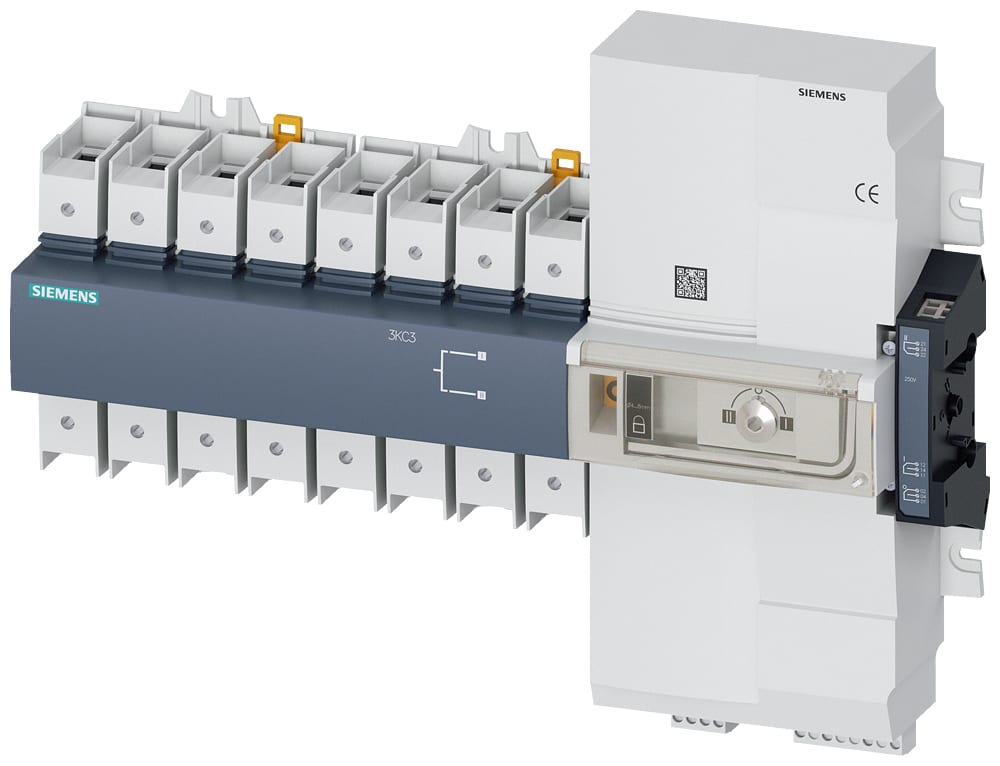 SIEMENS - SIE3KC34302AA220AA3 COMMUTAT. MOTORIZZATO RTSE 415V 100A 4P