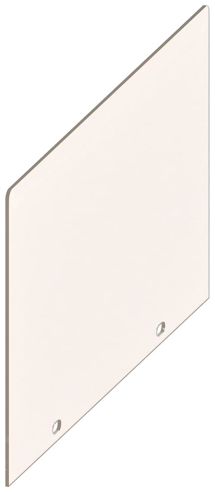 SIEMENS - SIE3KC98283 Accessori per 3KC4, 3KC8, piastra di protezione morsetti per lato superiore e lato inferiore, per a 4 poli