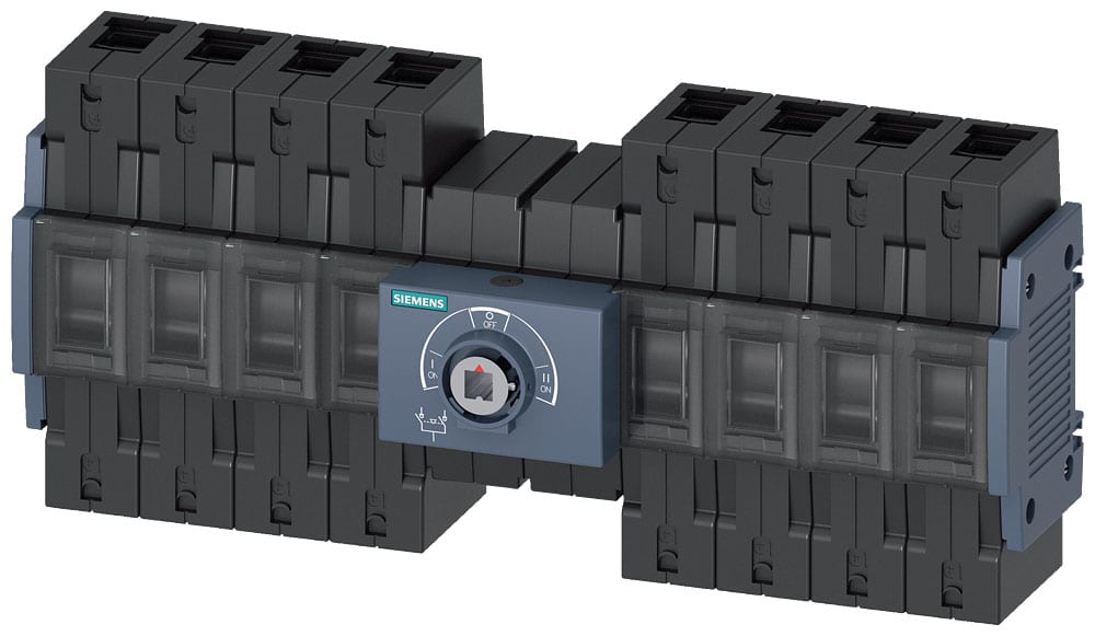 SIEMENS - SIE3KC04302NE000AA0 COMM MANUALE MTSE ORIZZONT. DIN 100A 4P