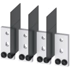SIEMENS - SIE3VA96040QB00 Attacchi a sbarra allungati anteriori, 4 pezzi, accessori per: 3VA15/25 1000