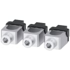 SIEMENS - SIE3VA92430JB12 Morsetto per conduttori tondi, 3 pezzi, accessori per: 3VA6 150/250