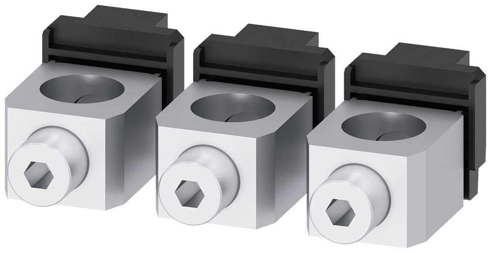 SIEMENS - SIE3VA93730JD13 WIRE CONNECTOR-CU 3 PCS. X 3VA63/4