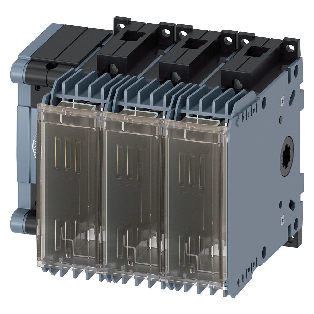 SIEMENS - SIE3KF13080LB11 Sezionatore sottocarico con fusibile 80 A, grand. costr. 1, a 3 poli, per fusibile NH grand. 000