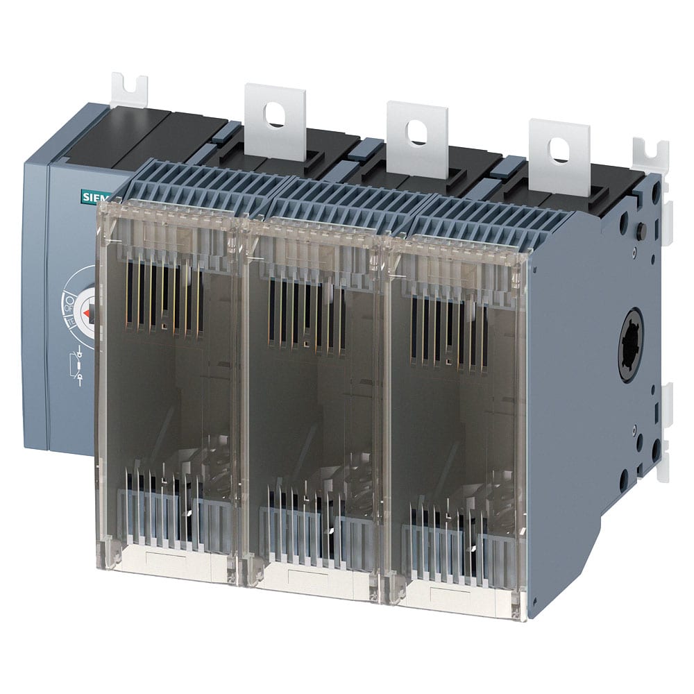 SIEMENS - SIE3KF43400LF11 SEZ FUS 3P 400A NH2 COM SX W/O MANIGLIA