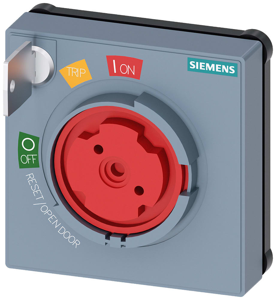 SIEMENS - SIE8UD19000MC01 Serratura a cilindro KABA con mostrina frontale, standard con posizione di apertura porta, chiave