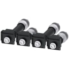 SIEMENS - SIE3VA94740QF00 REAR CONN. STUDS ROUND 4 PCS.X 3VA63/4