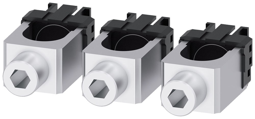 SIEMENS - SIE3VA92330JD12 Morsetto per conduttori tondi Cu, 3 pezzi, accessori per: 3VA5 250