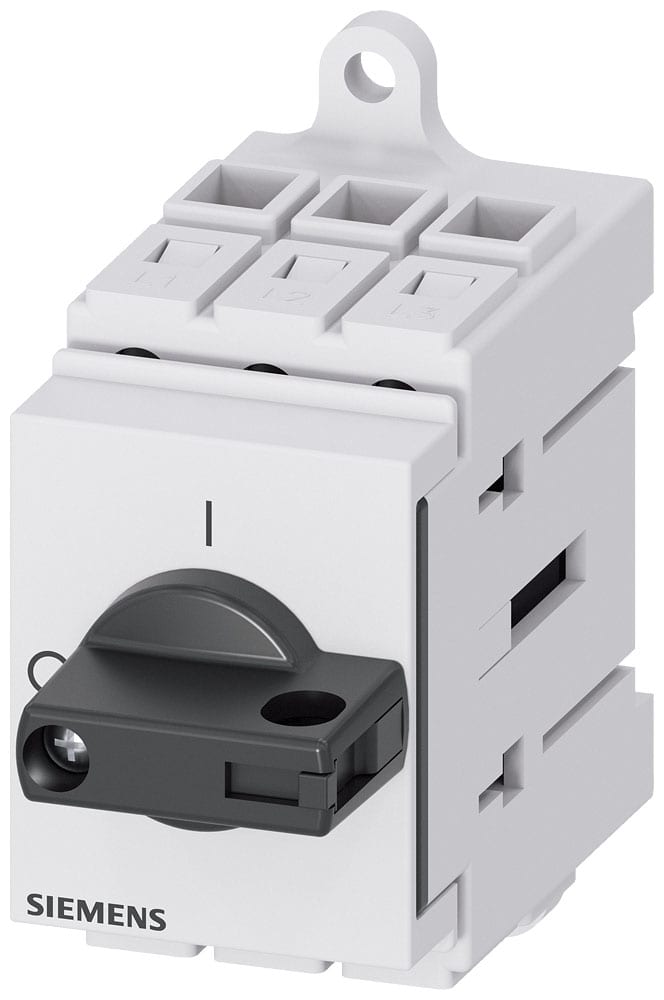 SIEMENS - SIE3LD33300TK11 Sezionatore sottocarico 3LD3, Iu 40 A interruttore principale a 3 poli