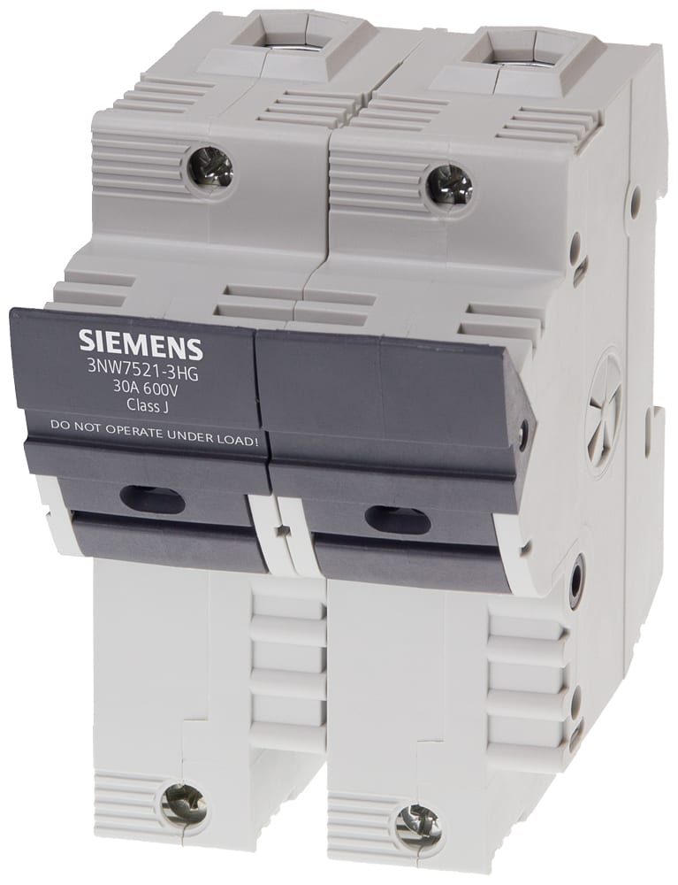 SIEMENS - SIE3NW75213HG PORTAFUSIBILE CLASS J, 2P 30A 600V
