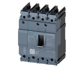 SIEMENS - SIE3VA51126GD410AA0 MCCB UL FS125 125A 4P 65KA TM FTFM