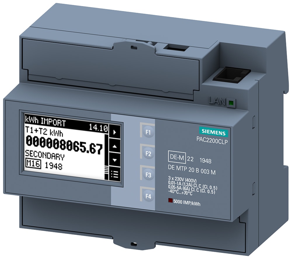 SIEMENS - SIE7KM22002EA001JB1 PAC2200 INSERZ. TA MODBUS TCP (CLP)